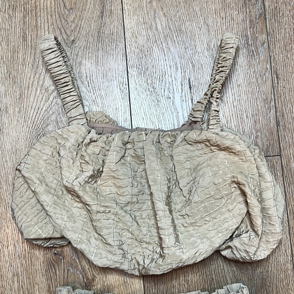 NWT Endless Rose Bubble Crop Top & Bubble Elastic Bottoms Size XS - Picture 5 of 10